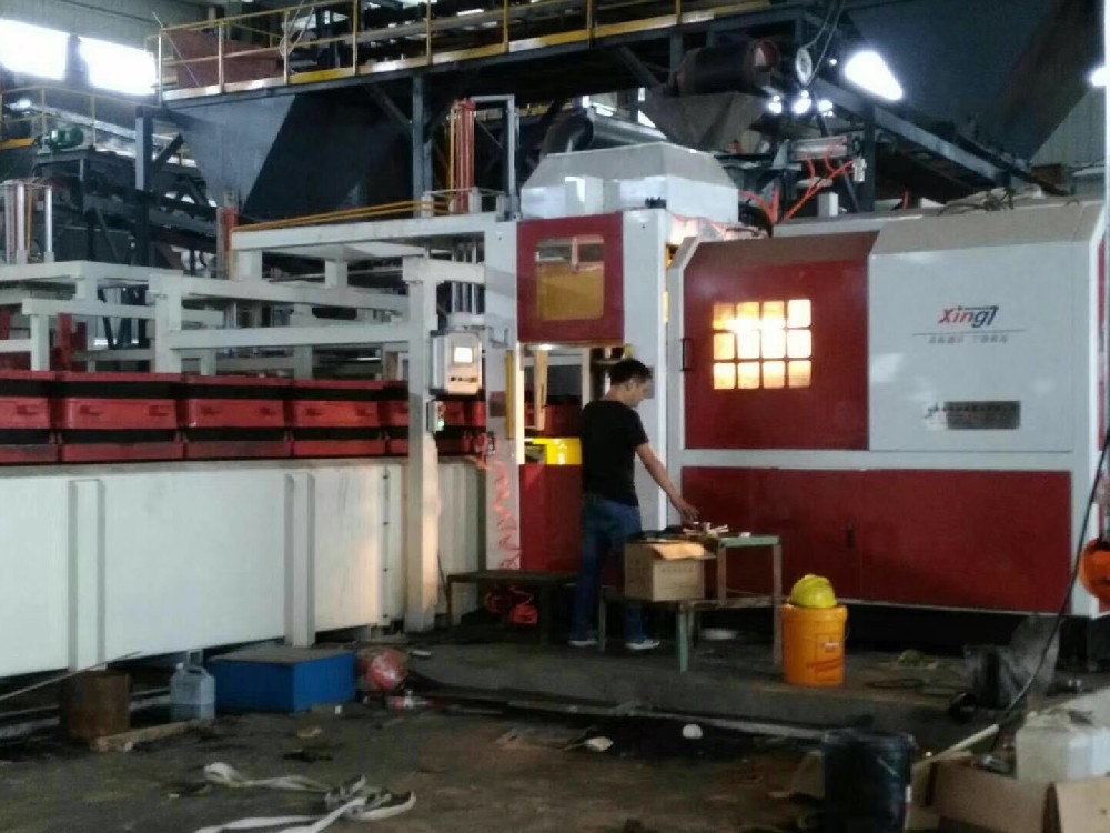 浙江兆元機(jī)械兩臺(tái)全自動(dòng)無(wú)箱造型機(jī)匹配兩條疊式全自動(dòng)澆鑄線正式投產(chǎn)！